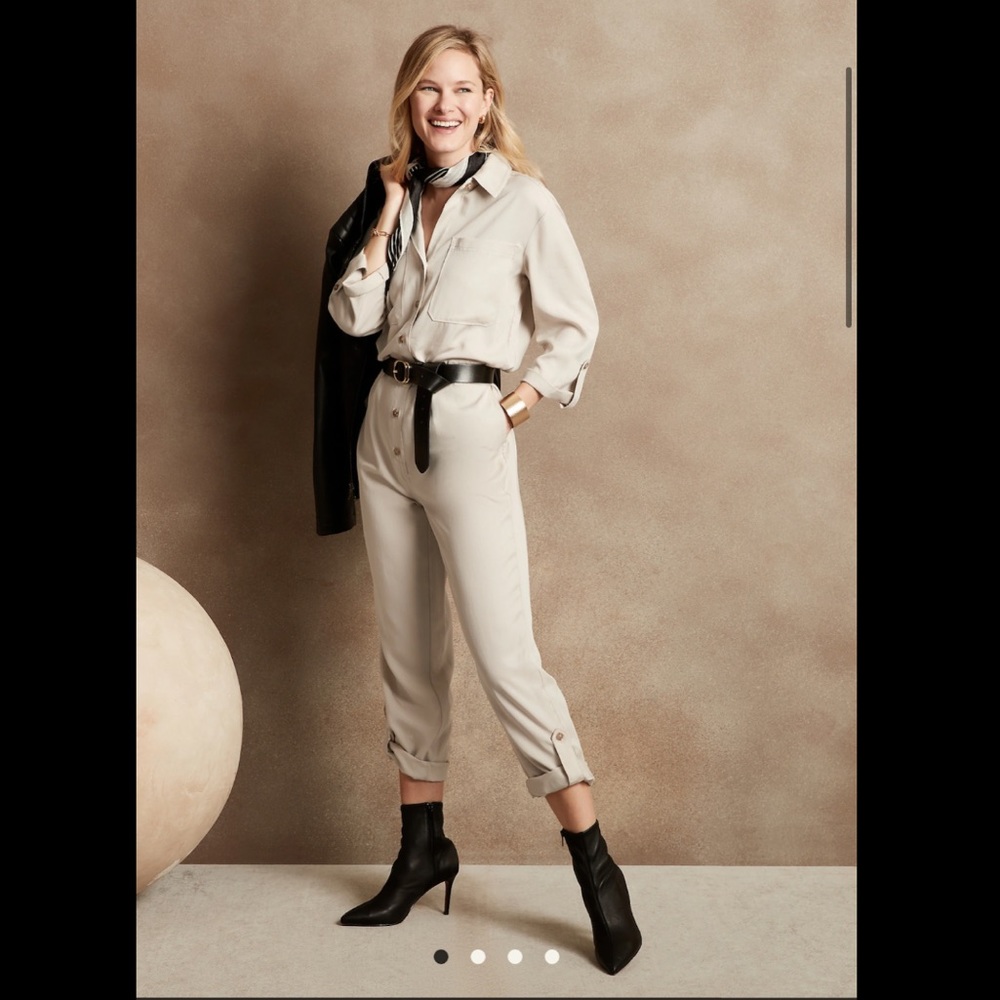 Banana republic factory Tencel jumpsuit/boiler suit. NWT